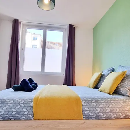 La Residence Evasion 3 - Original - Gare - Wifi - Relax Bnb Mulhouse Kamer foto
